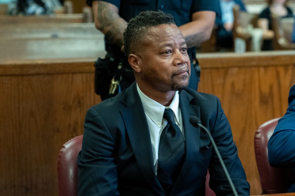Cuba Gooding Jr. Arrives at NYS Supreme Court for sentencing on October 13, 2022 in New York City. The Oscar-winning actor Cuba Gooding Jr., plead guilty to charges of forcible touching and sex abuse.