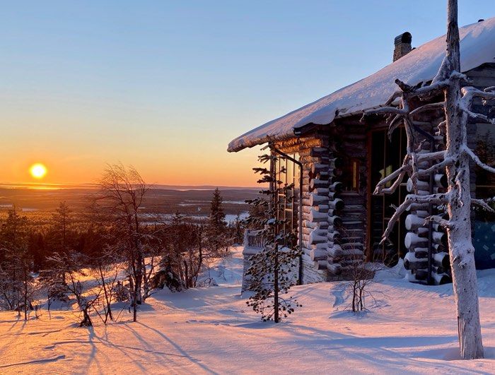 finland photos sunset