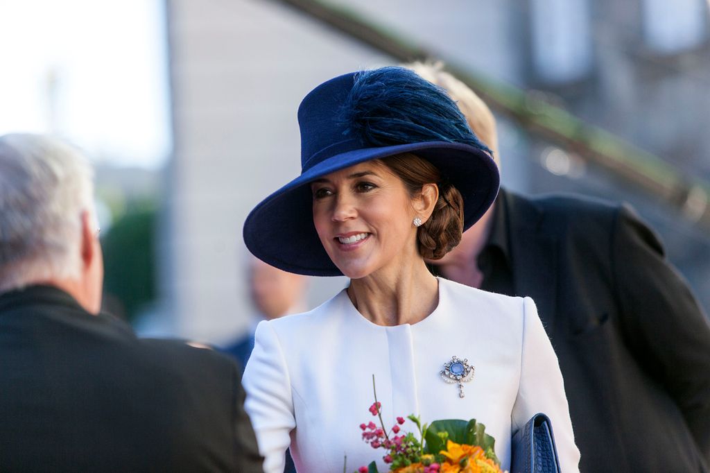 Mary wore her biggest hat since the noughties in 2016