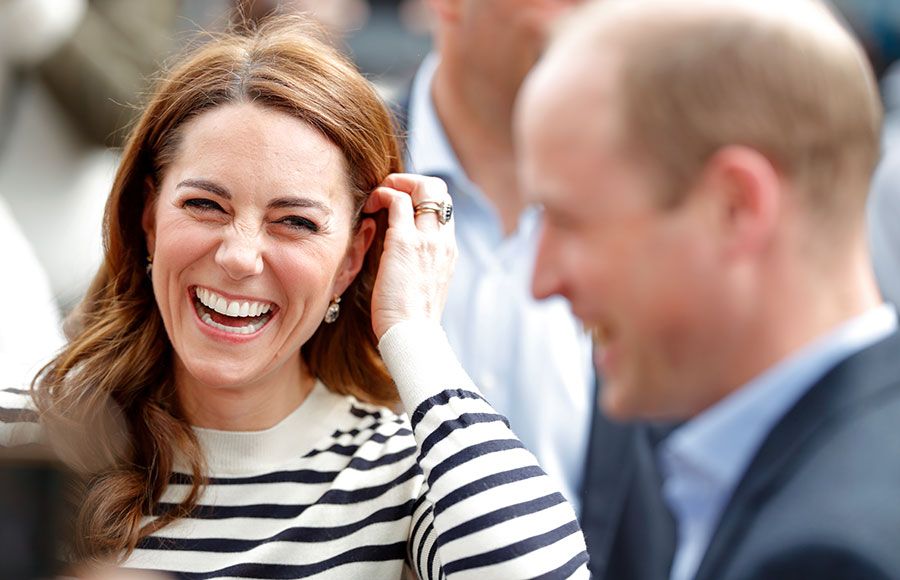 kate middleton laughing cutty sark