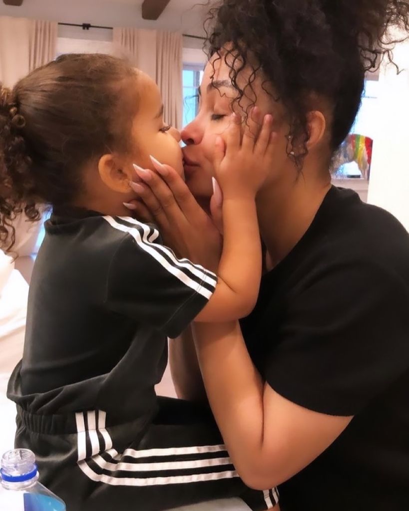 Dream and her mom share a special bond