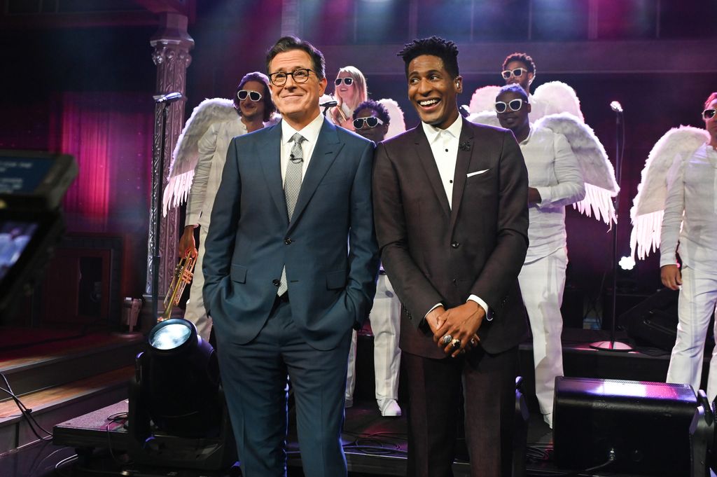 Jon and his band were the in-house performers on The Late Show with Stephen Colbert for seven years