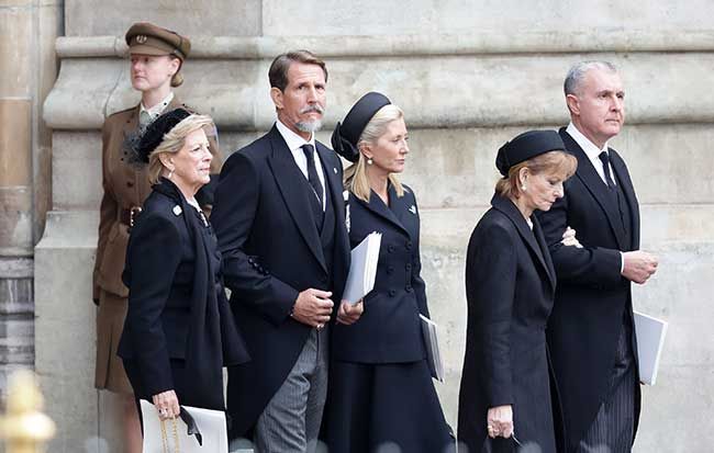 greek royals queen elizabeth funeral