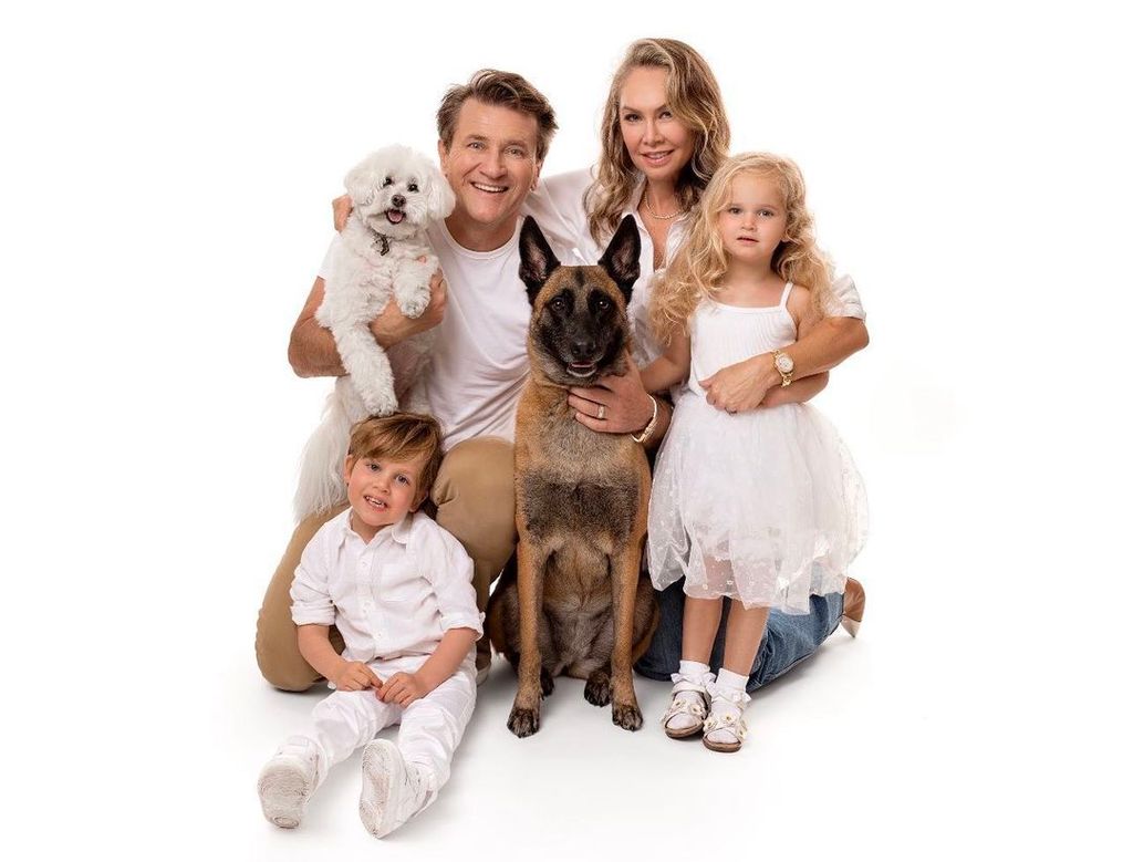 Robert, Kim and their kids