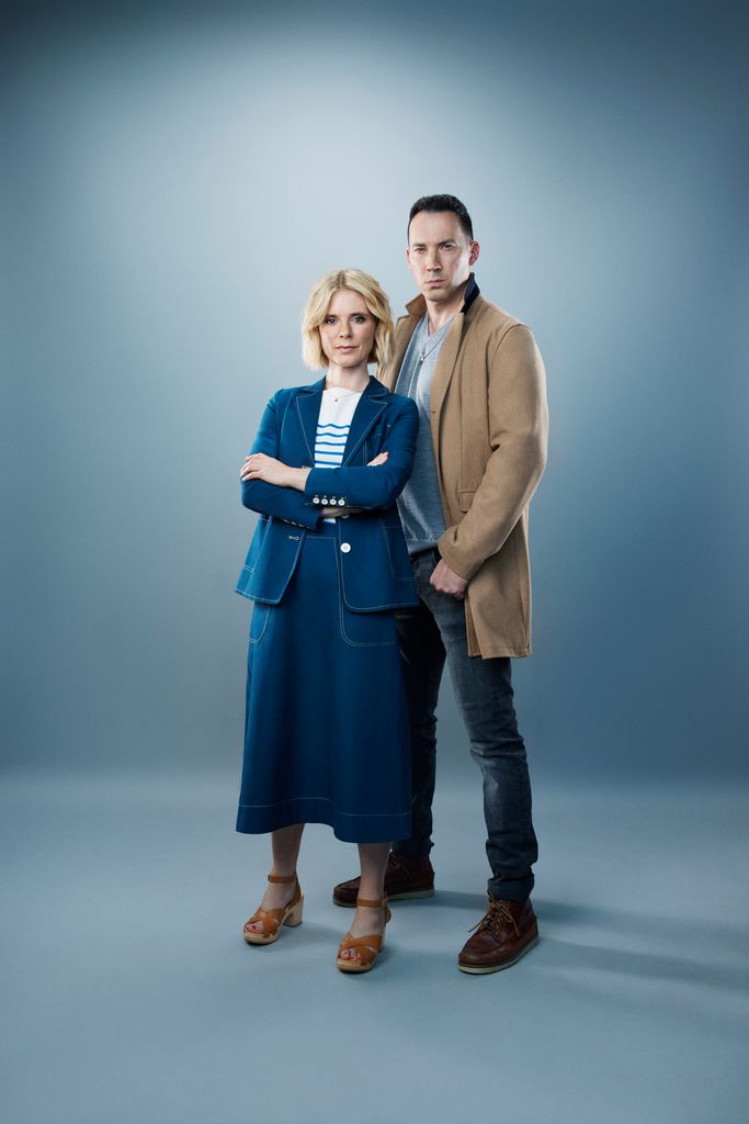 Emilia Fox and David Caves in Silent Witness