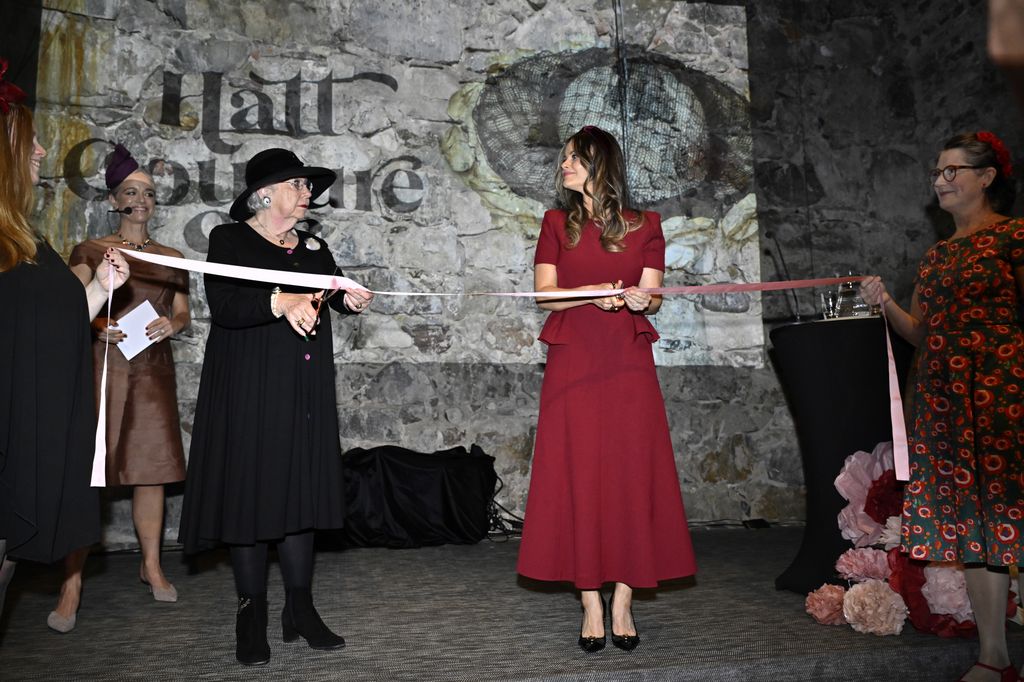 Princess Christina and Princess Sofia inaugurated the exhibition on Oct. 23