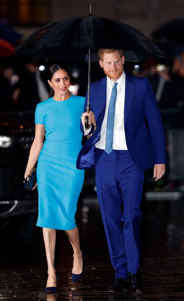 Meghan Markle wore a bodycon Victoria Beckham dress in 2020
