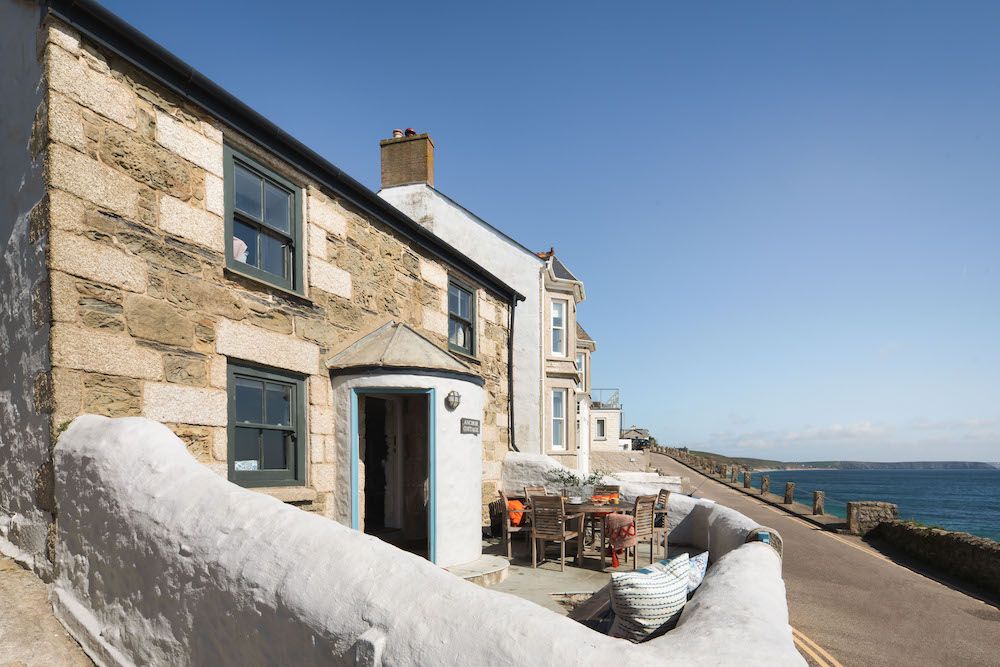 Anchor Cottage in the sun