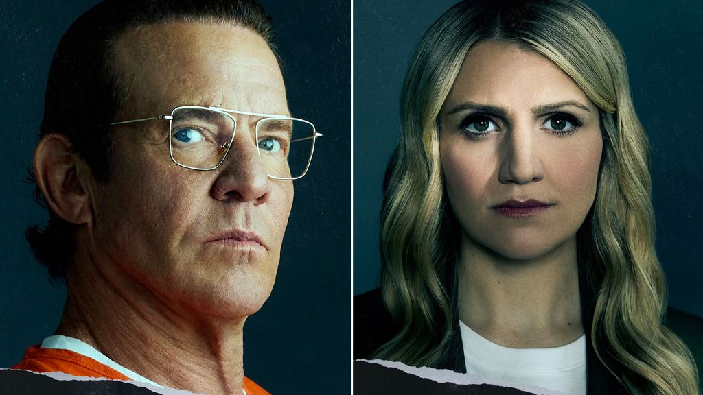 Dennis Quaid and Annaleigh Ashford in Happy Face