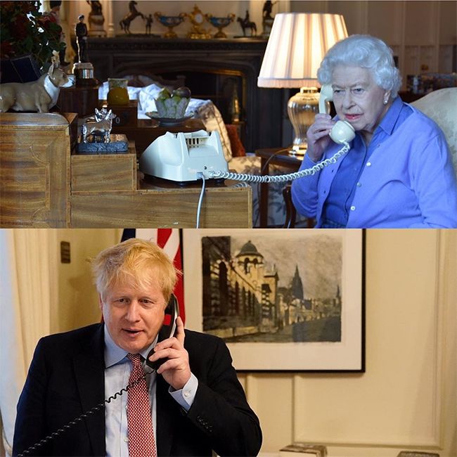 The Queen audience Boris Johnson