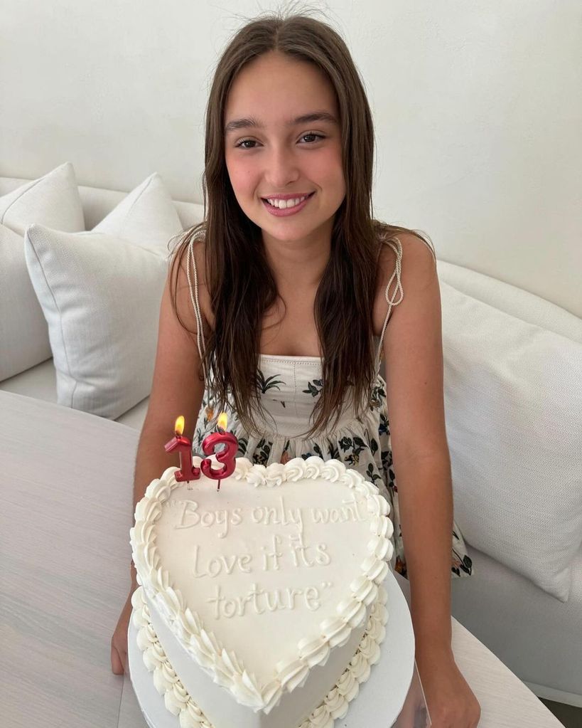  Arabella Trump with her Taylor Swift-inspired birthday cake