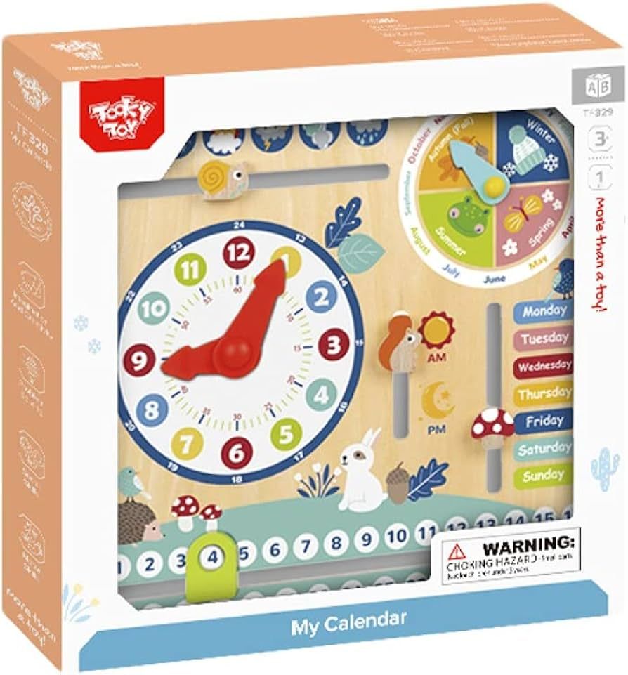 Tooky Toy Wooden Calendar