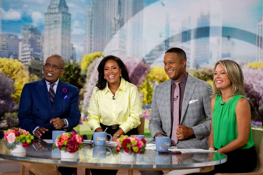 Al Roker, Sheinelle Jones, Craig Melvin and Dylan Dreyer