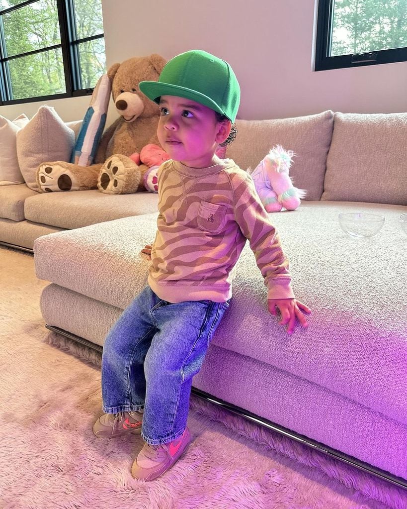 Khloe Kardashian near tears over latest photos of son Tatum and he