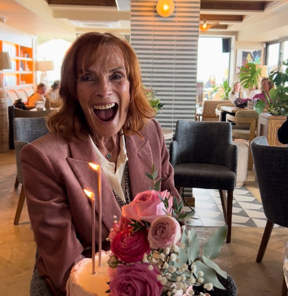 Sandra Redknapp celebrates her birthday