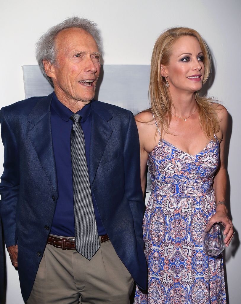 Alison Eastwood attends the Art for Animals fundraiser art event with her dad Clint