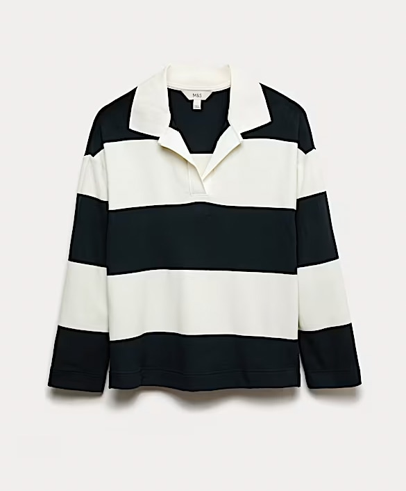 Striped Cosy Rugby Top
M&S