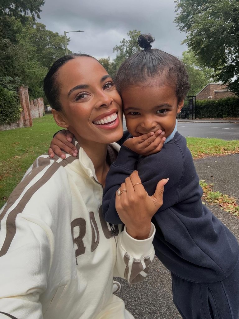 Rochelle Humes selfie with son 