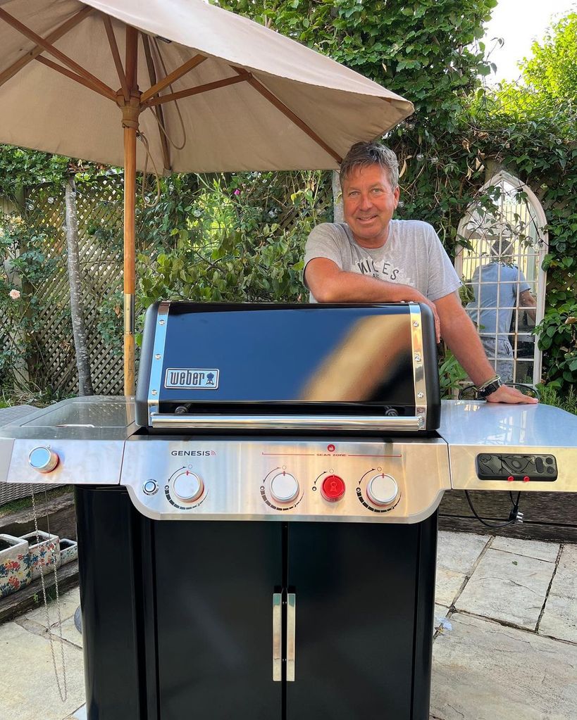 John Torode and Lisa Faulkner's garden