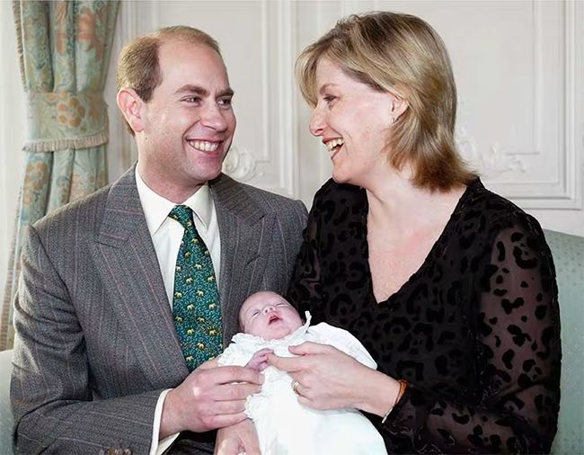 prince edward sophie first baby