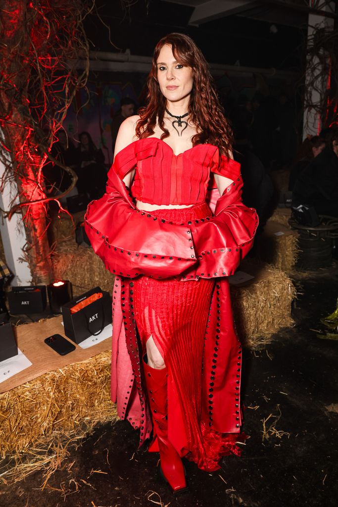 Kate Nash attends the Maximilian Raynor show during London Fashion Week February 2025 on February 20, 2025 in London, England. (Photo by Max Cisotti/Dave Benett/Getty Images)