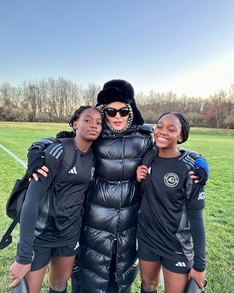 Madonna is the ultimate soccer mom to her pre-teen twins 