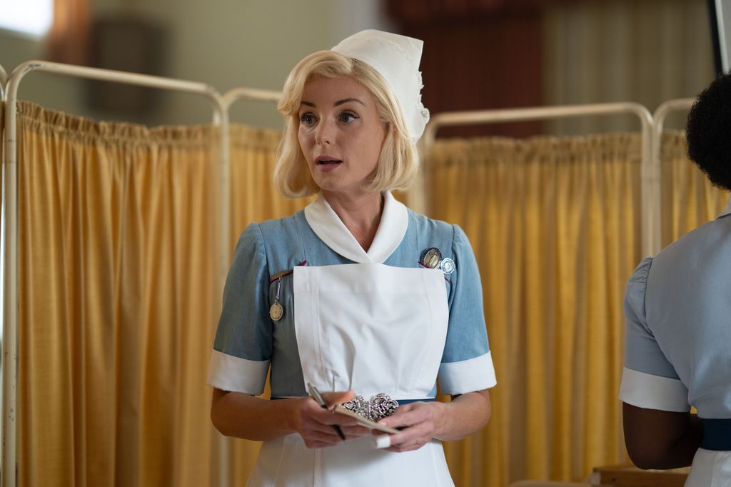 Helen George as Trixie Aylward in Call the Midwife