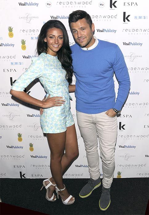 Mark Wright and Michelle Keegan.