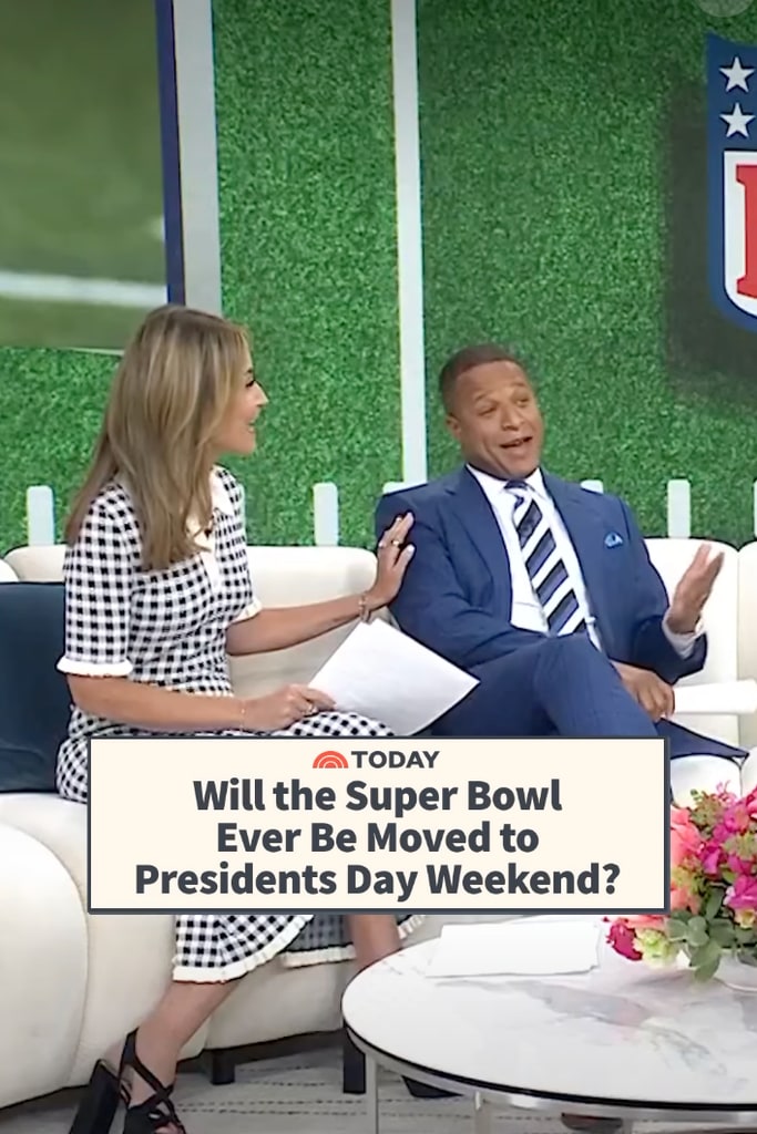 Savannah Guthrie in black and white dress and Craig Melvin in blue suit on Today Show