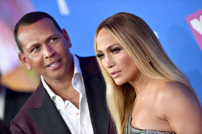 JLo and ARod at VMAs in 2018