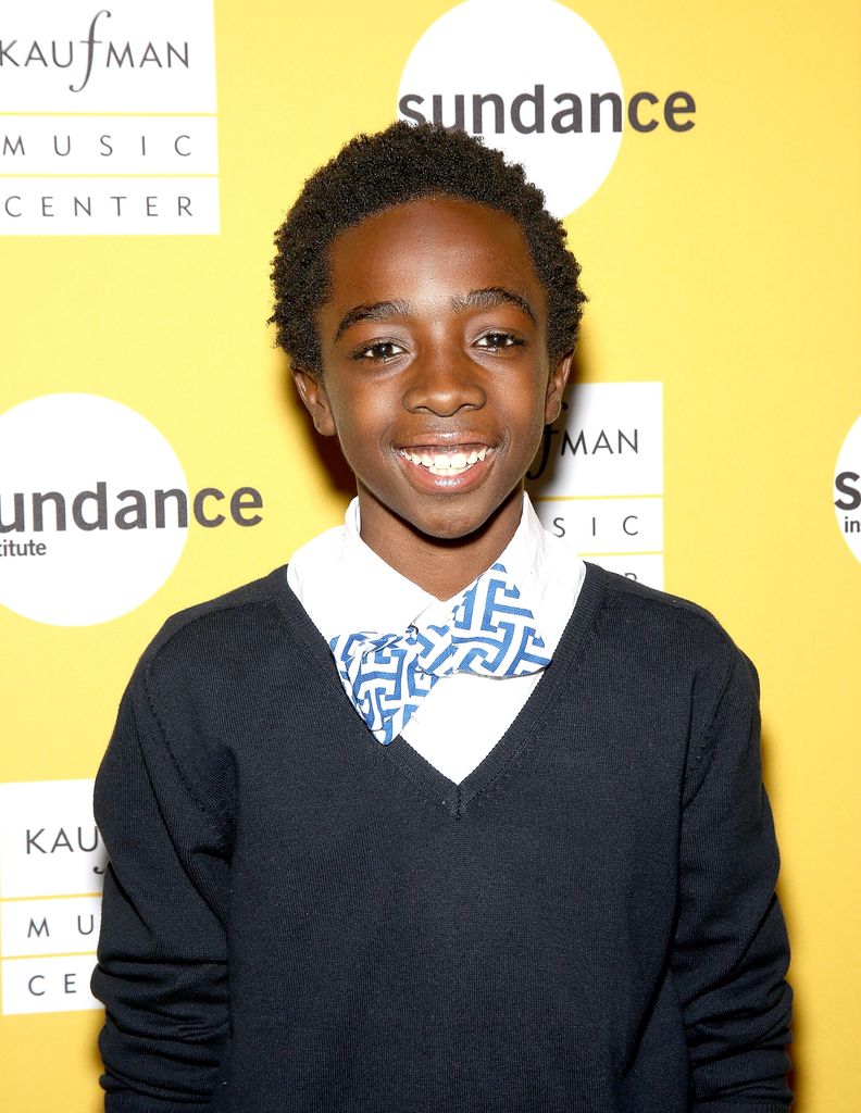 Actor Caleb McLaughlin attends Carol Burnett's play "Hollywood Arms" back onstage after 15 years" at Kaufman Music Center's Merkin Concert Hall 