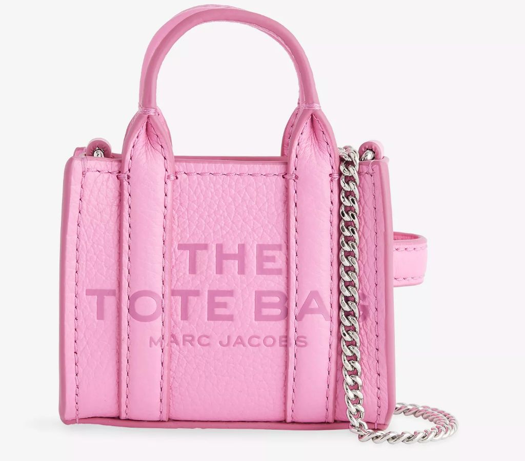 Mac Jacobs The Nano Leather Tote Charm