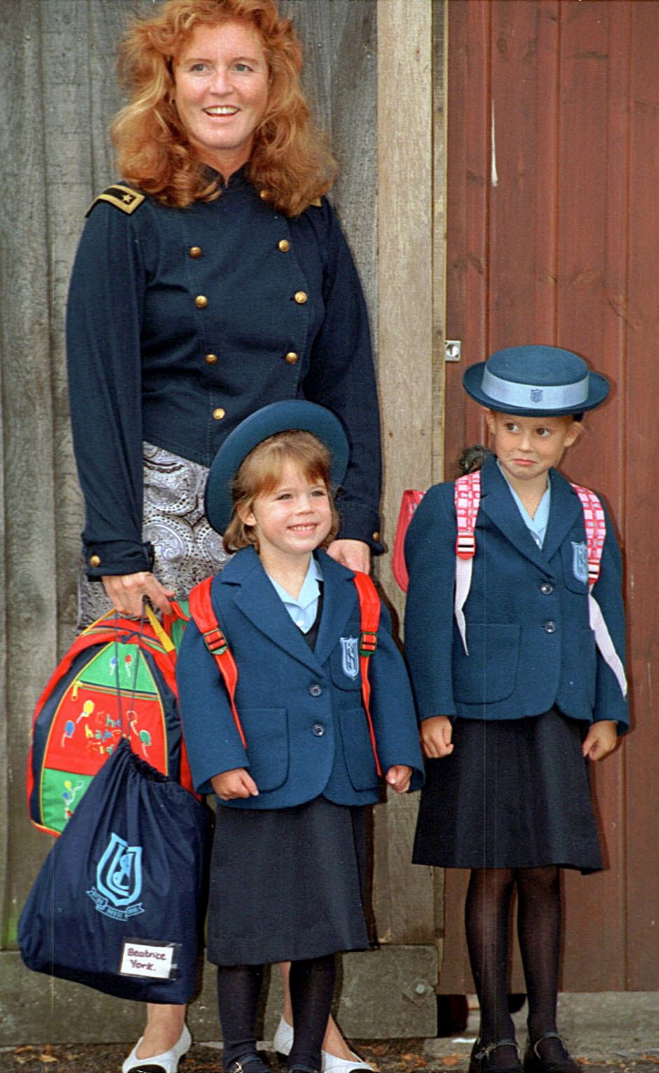 Princess Eugenie's first day at Upton House School