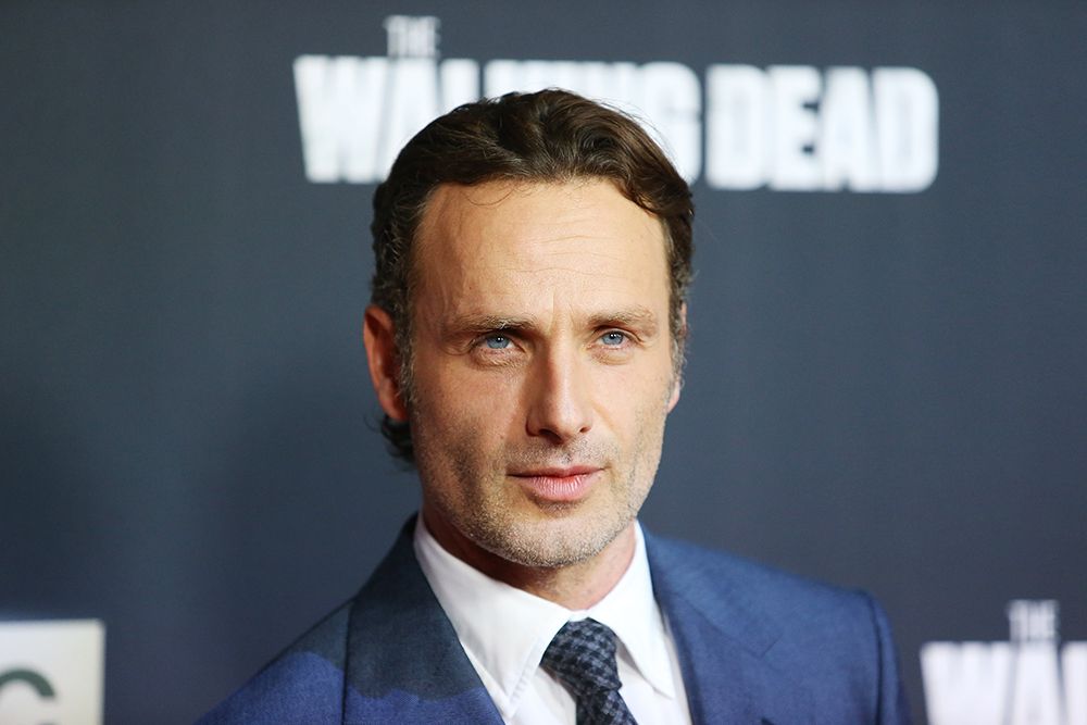 Andrew Lincoln at The Walking Dead season 5 premiere 
