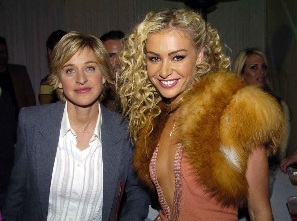 Ellen DeGeneres and Portia de Rossi, VH1 Big in '04 - Backstage and Audience