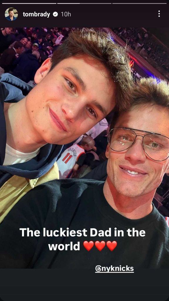 Tom Brady spends quality time with his son Jack