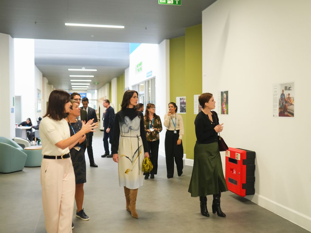 Eugenie previously visited the hospital last December