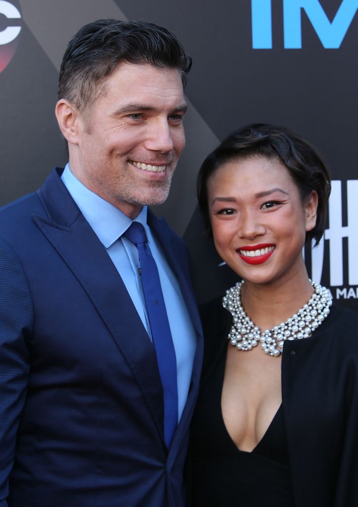 Anson and Darah Trang attend the premiere of ABC and Marvel's "Inhumans" 