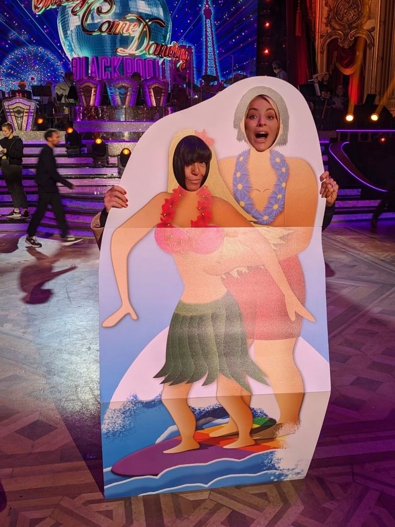 The star shared a gallery of pictures from over the years ahead of the Blackpool live show