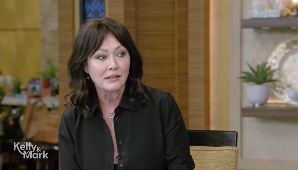 Shannen Doherty on Live with Kelly and Mark