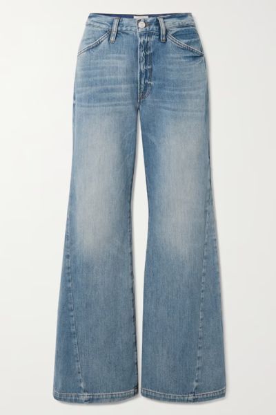 frame wide leg jeans