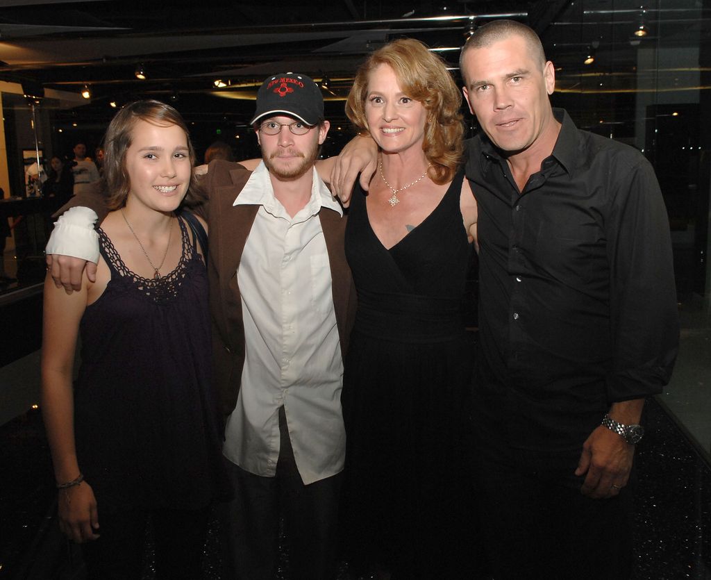 Eden Brolin, Trevor Brolin, actor Melissa Leo and actor Josh Brolin  attend the after party following the premiere of Sony Pictures Classics' "Frozen River" at the Pacific Design Center on July 22, 2008 in West Hollywood, California