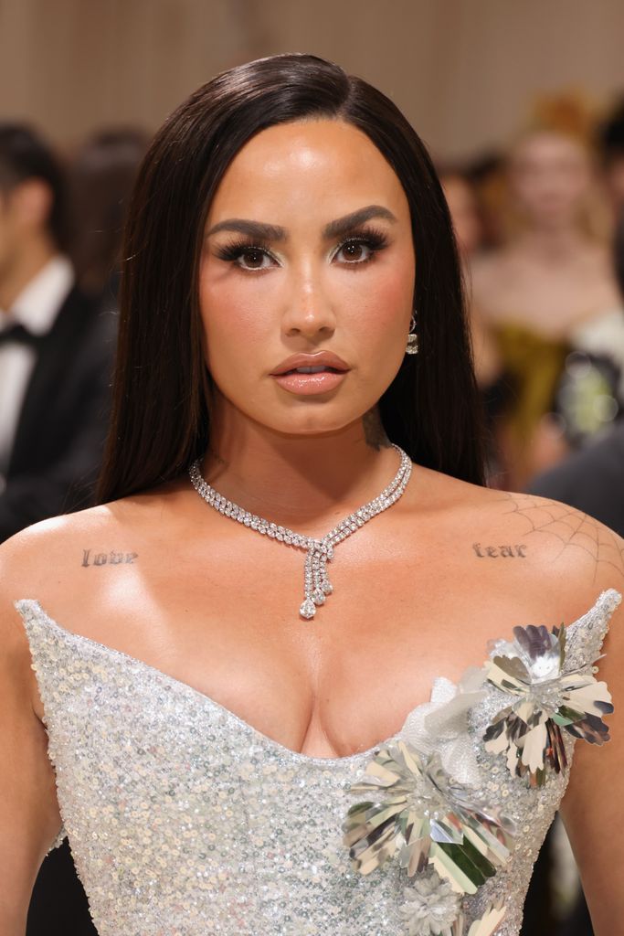 Demi Lovato attends The 2024 Met Gala Celebrating "Sleeping Beauties: Reawakening Fashion" at The Metropolitan Museum of Art on May 06, 2024 in New York City. (Photo by John Shearer/WireImage)