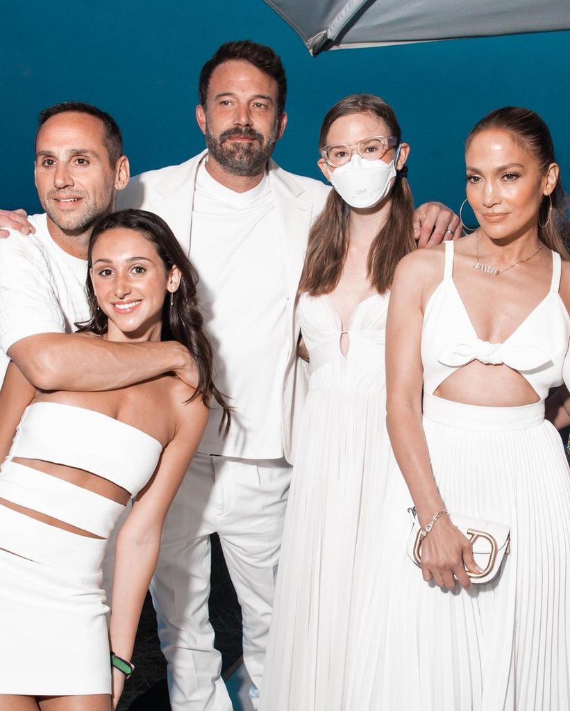 Ben Affleck's daughter Violet poses with Jennifer Lopez at lavish ...