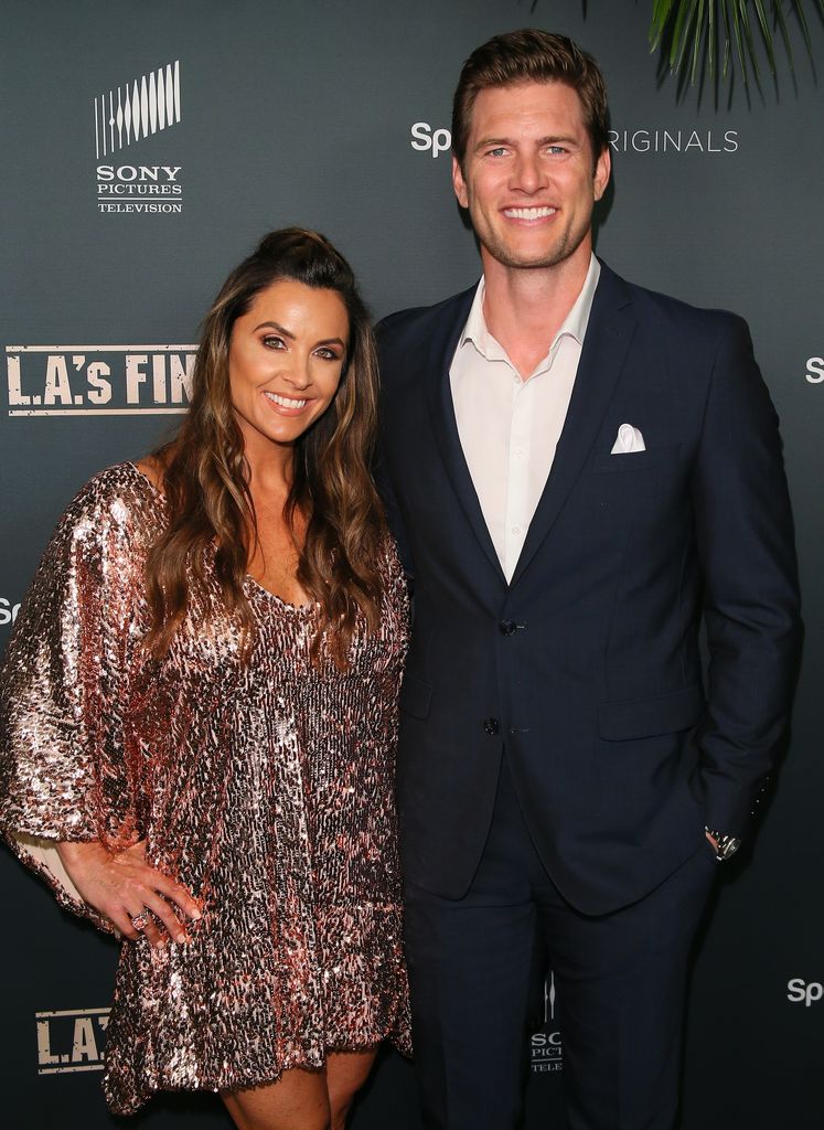 Danielle Kirlin and Ryan McPartlin attend the Premiere Of Spectrum's Originals "L.A.'s Finest" at Sunset Tower on May 10, 2019 in West Hollywood, California. 