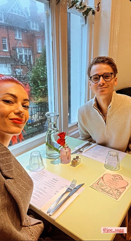 The pair headed out for a Valentine's Day lunch
