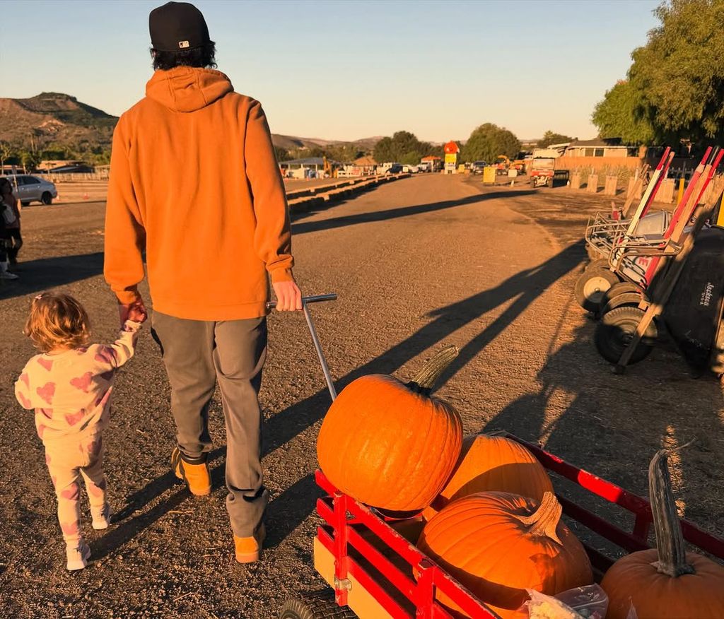 Tom Pelphrey and his daughter Matilda