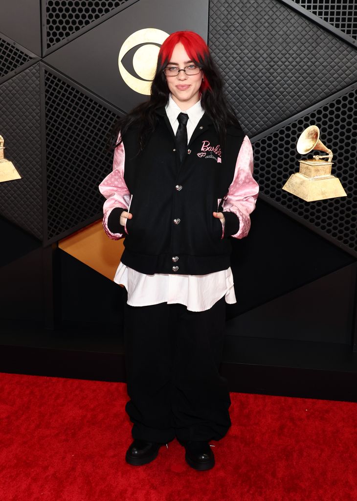 LOS ANGELES, CALIFORNIA - FEBRUARY 04: Billie Eilish attends the 66th GRAMMY Awards at Crypto.com Arena on February 04, 2024 in Los Angeles, California. (Photo by Matt Winkelmeyer/Getty Images for The Recording Academy)