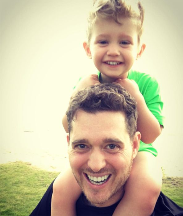 Michael Buble's son home will be home for Christmas