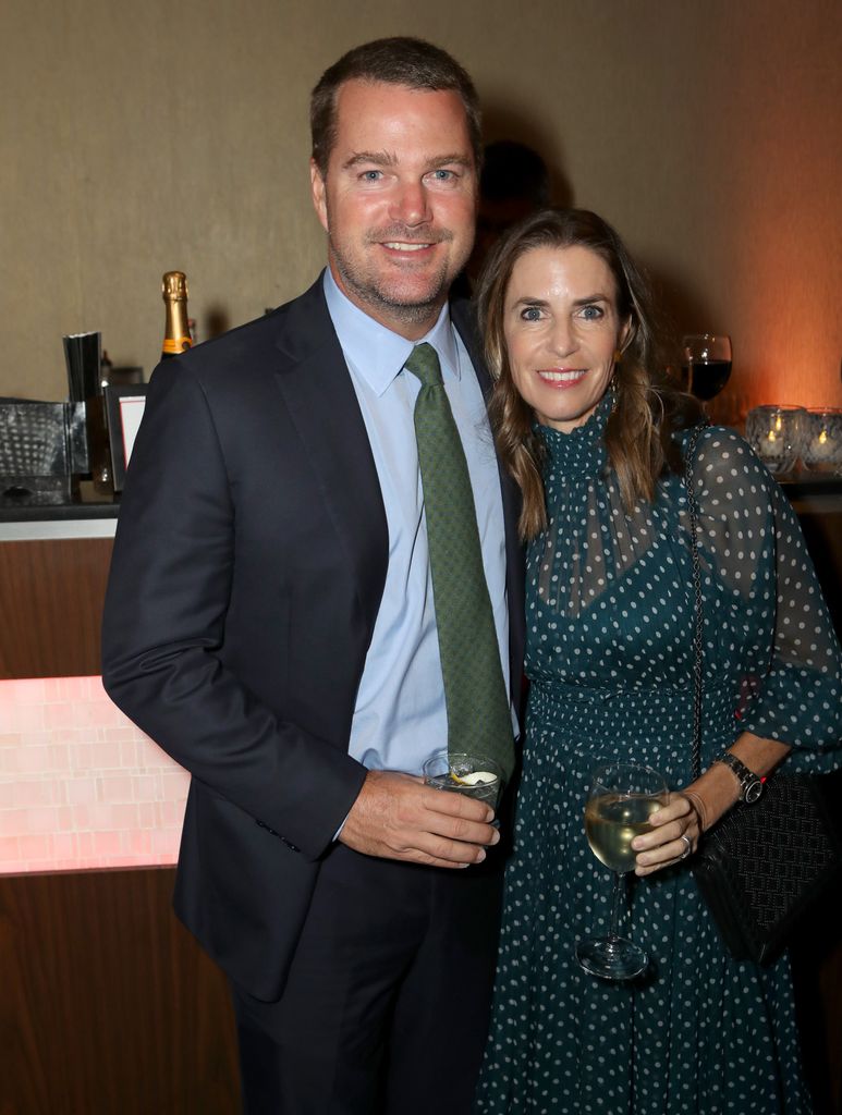 Chris O'Donnell and Caroline Fentress attend Save The Children's Centennial Celebration: Once in a Lifetime at The Beverly Hilton Hotel on October 02, 2019 in Beverly Hills, California